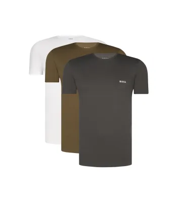 T-shirt RN Classic BOSS BLACK | γκρί Regular Fit 50532470