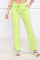 Spodnie dresowe Del Ray | Regular Fit Juicy Couture πράσινο ασβέστη