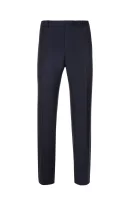 μάλλινος παντελόνι gibson cyl | slim fit BOSS BLACK ναυτικό μπλε