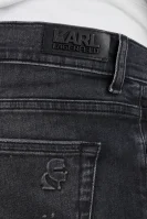 Jeans | Slim Fit Karl Lagerfeld μαύρο