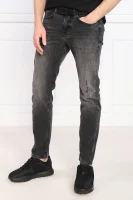 Jeans Taber Zip BC-C | Tapered fit BOSS ORANGE γραφίτη
