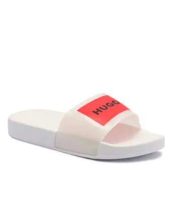 Παντόφλες HUGO KIDS | άσπρο G00305
