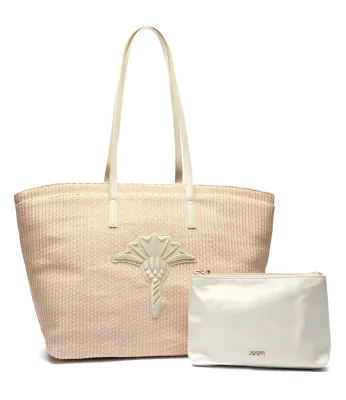 Τσάντα shopper + τσαντάκι Chiaro Suna
