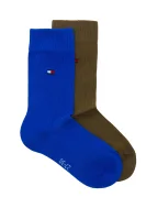 Κάλτσες 2 pack Tommy Hilfiger σκούρο μπλε 