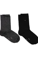 Κάλτσες 2 pack Tommy Hilfiger μαύρο
