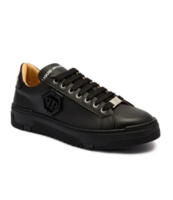 Δερμάτινα sneakers Hexagon Philipp Plein | μαύρο USC0722 PLE005N