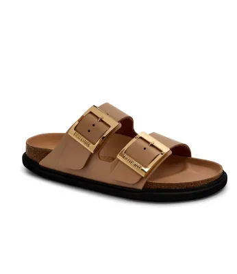 Δερμάτινα παντόφλες Arizona LENA