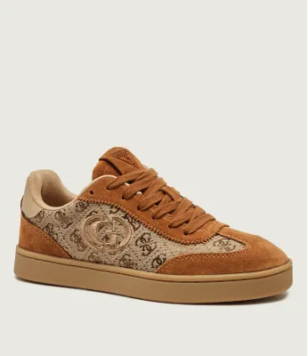Sneakers Jacek Guess | μπεζ σουέτ FLTJAC LEA12