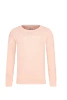 Μπλούζα | Regular Fit Pepe Jeans London πουδραρισμένο ροζ
