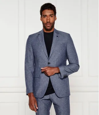 Σακάκι CLEVER | Regular Fit |με την προσθήκη λινού