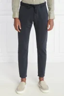 Παντελόνια chino Maxton | Modern fit |με την προσθήκη λινού Joop! Jeans ναυτικό μπλε