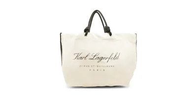 Τσάντα παραλίας hotel karl beach tote Karl Lagerfeld | κρεμώδες | Gomez.el