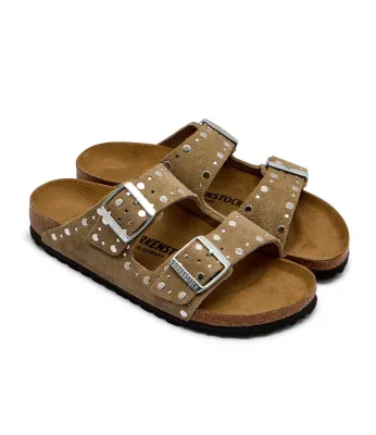 Δερμάτινα παντόφλες Arizona Rivet