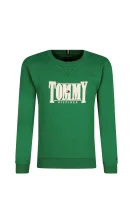 Μπλούζα | Regular Fit Tommy Hilfiger πράσινο