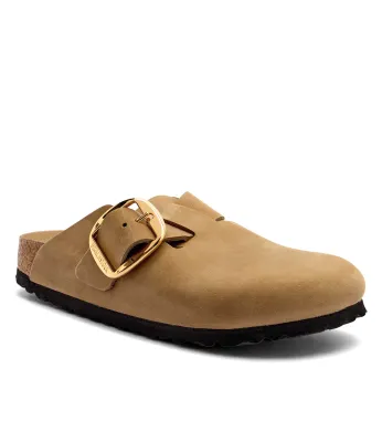 Δερμάτινα mules Boston Big Buckle LEOI
