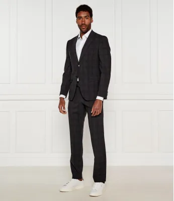 Μάλλινο κουστούμι P-Huge-2Pcs-252 | Slim Fit