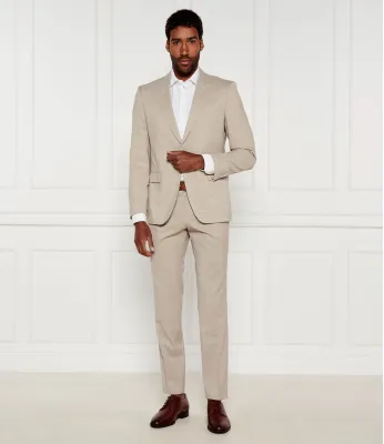 Μάλλινο κουστούμι H-Huge | Slim Fit | stretch