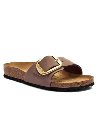 Δερμάτινα παντόφλες Madrid Big Buckle LENB