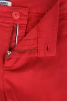 σορτς tjw essential | regular fit Tommy Jeans κόκκινο