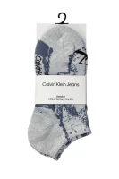 Κάλτσες 2 pack 2P DISTORTED CALVIN KLEIN JEANS γκρί