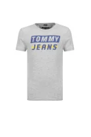 t-shirt | regular fit Tommy Hilfiger σταχτί