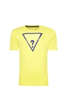 t-shirt | regular fit Guess κίτρινο