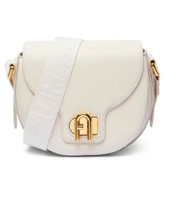 Δερμάτινη ταχυδρομική τσάντα FURLA LOTUS
