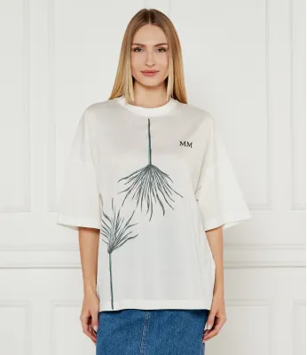 T-shirt SATRAPO Max Mara Leisure | εκρί Oversize fit 169710186