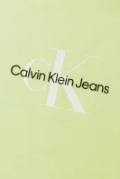 T-shirt | Regular Fit CALVIN KLEIN JEANS μέντα