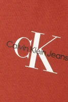 T-shirt | Regular Fit CALVIN KLEIN JEANS καφέ