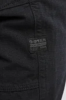 Παντελόνι cargo Rovic zip 3d | Tapered G- Star Raw μαύρο