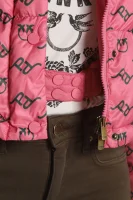 μπουφάν irma | cropped fit Pinko ροζ