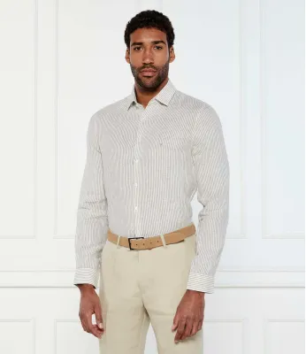 Λινό πουκάμισο | Slim Fit