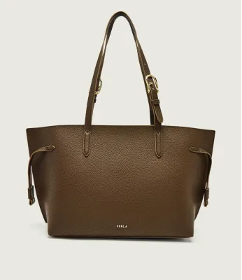 Δερμάτινη τσάντα shopper Furla Ava M Furla | καφέ WB02069 BX4329