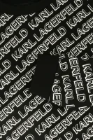 Μπλούζα | Regular Fit Karl Lagerfeld Kids μαύρο