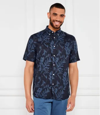 Λινό πουκάμισο TROPICAL | Regular Fit