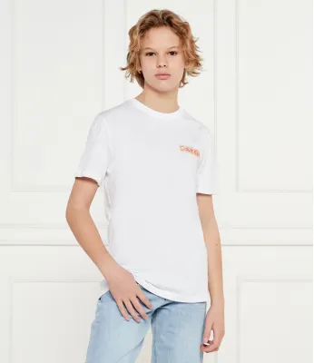 T-shirt Calvin Klein Jeans | άσπρο Regular Fit IB0IB02451