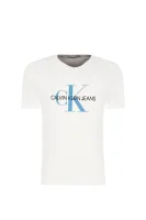T-shirt | Regular Fit CALVIN KLEIN JEANS άσπρο