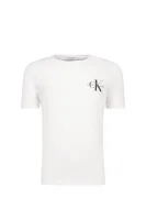 T-shirt | Regular Fit CALVIN KLEIN JEANS άσπρο