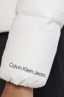 πουπουλένια μπουφάν | regular fit CALVIN KLEIN JEANS άσπρο