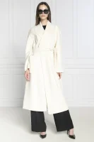 Μάλλινος παλτό Michael Kors άσπρο