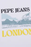 T-shirt | Regular Fit Pepe Jeans London άσπρο